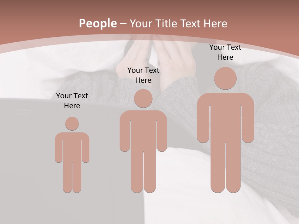 Textile Pool Buttons PowerPoint Template