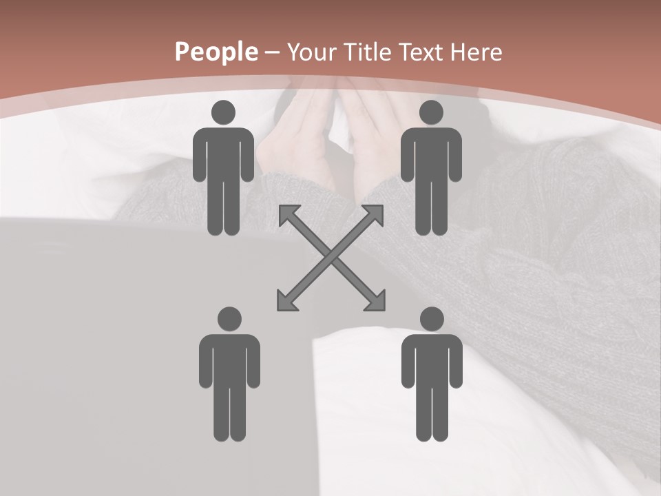 Textile Pool Buttons PowerPoint Template
