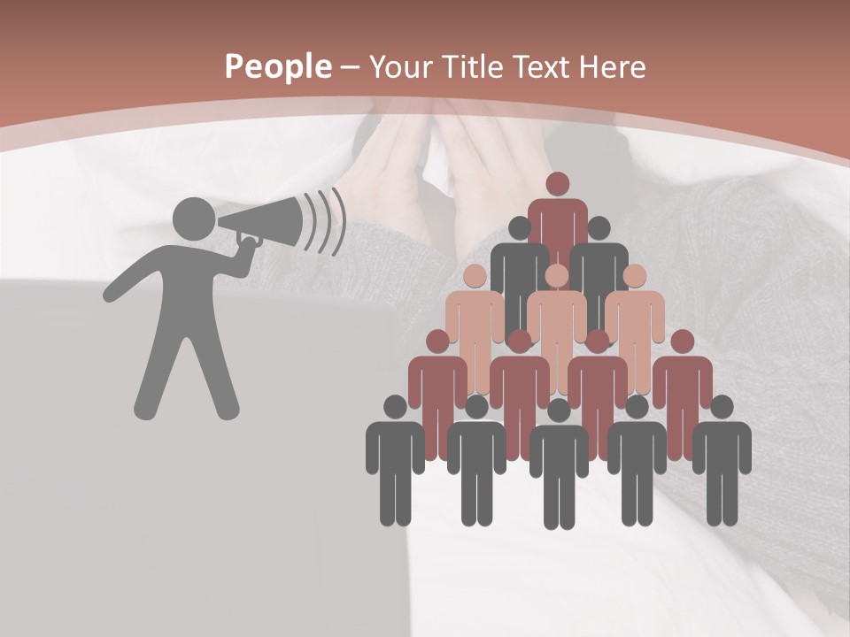 Textile Pool Buttons PowerPoint Template