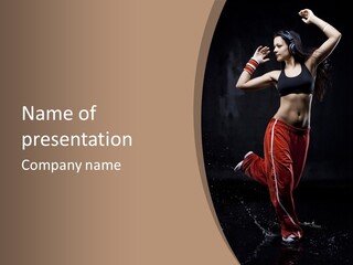 Vogue Person Pleasure PowerPoint Template