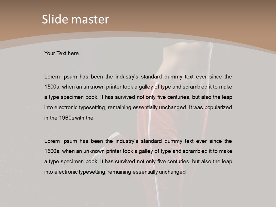 Vogue Person Pleasure PowerPoint Template