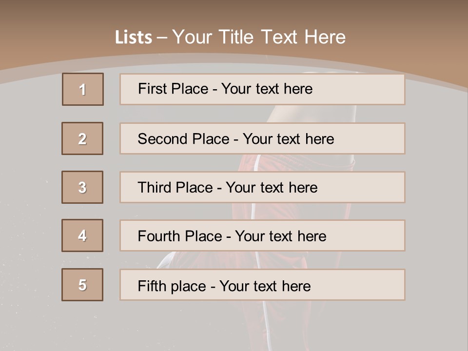 Vogue Person Pleasure PowerPoint Template