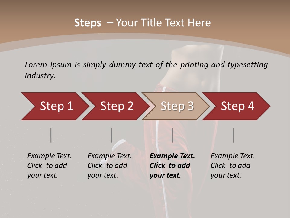 Vogue Person Pleasure PowerPoint Template