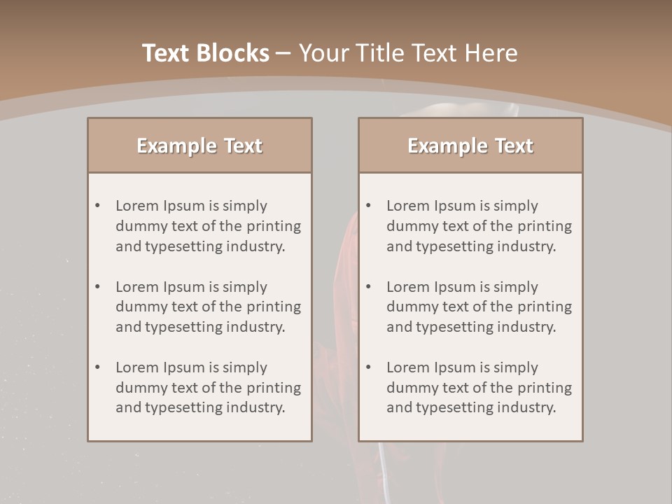 Vogue Person Pleasure PowerPoint Template
