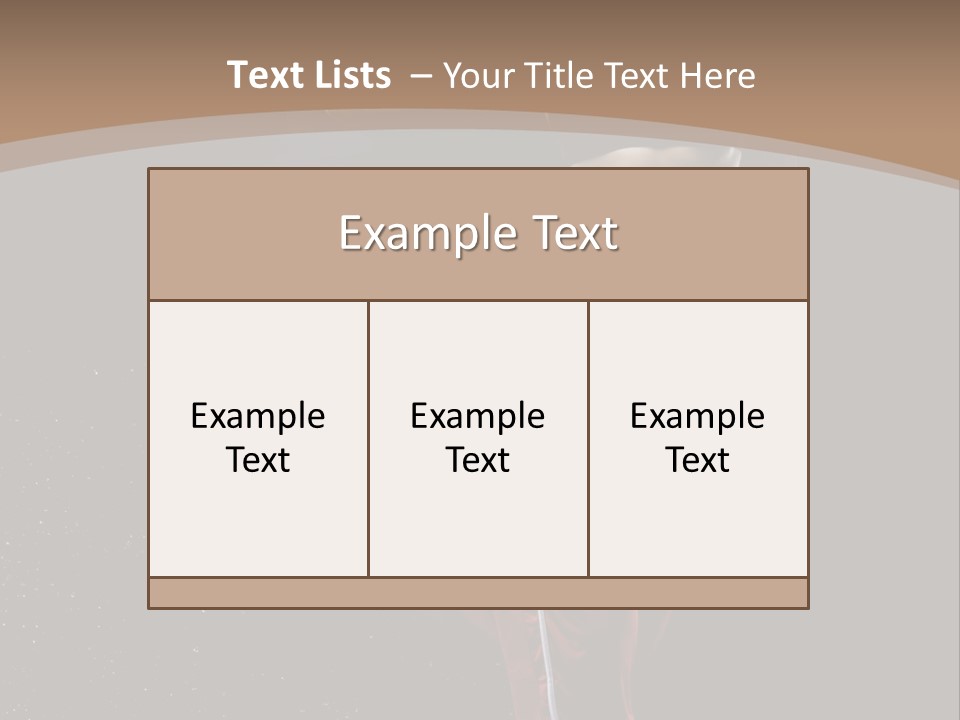Vogue Person Pleasure PowerPoint Template