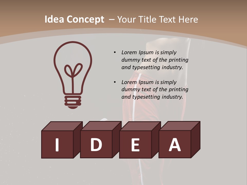 Vogue Person Pleasure PowerPoint Template