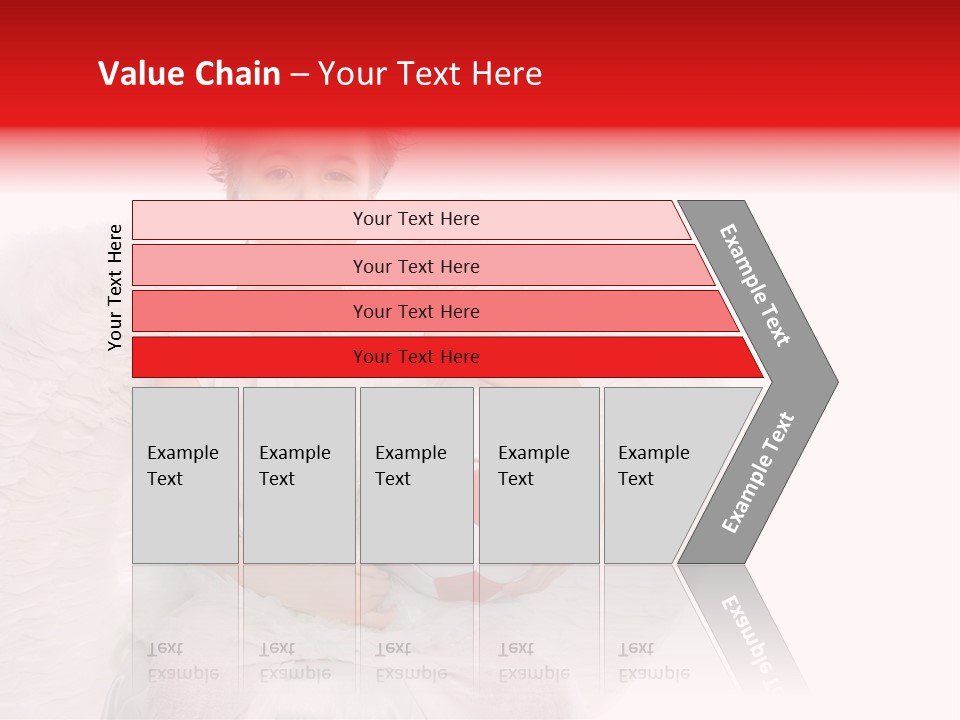 Child Wings Boy PowerPoint Template