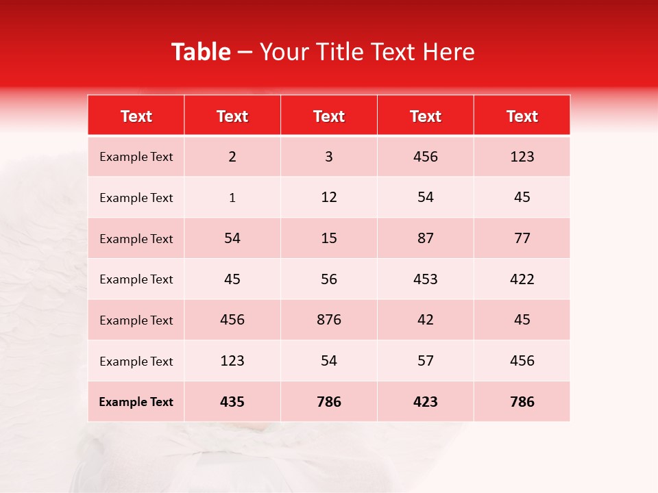 Child Wings Boy PowerPoint Template