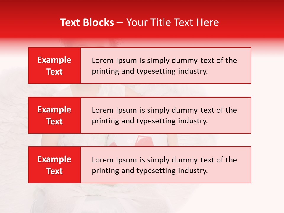 Child Wings Boy PowerPoint Template