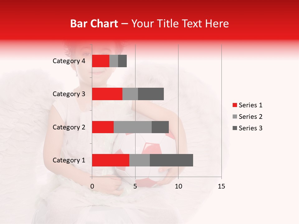 Child Wings Boy PowerPoint Template