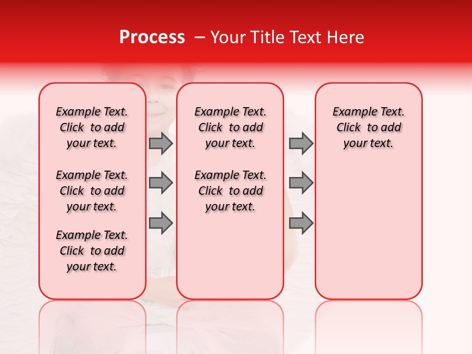 Child Wings Boy PowerPoint Template