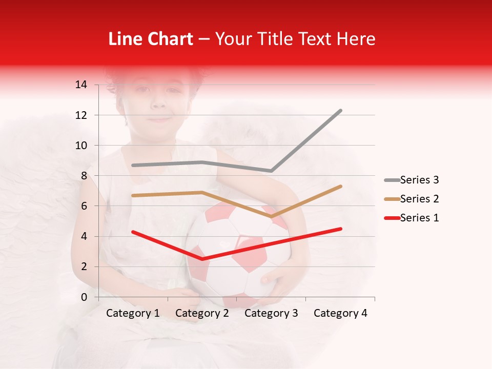 Child Wings Boy PowerPoint Template