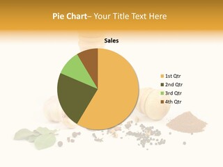 Flavor Seasoning Cardamome PowerPoint Template