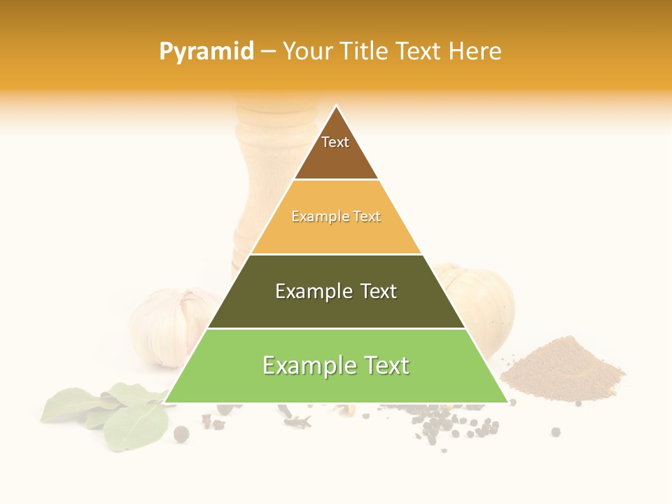 Flavor Seasoning Cardamome PowerPoint Template