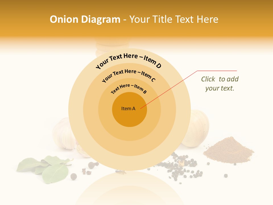 Flavor Seasoning Cardamome PowerPoint Template