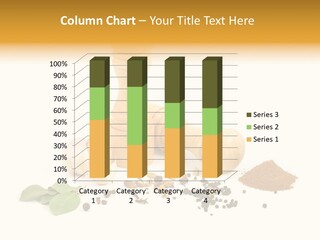 Flavor Seasoning Cardamome PowerPoint Template