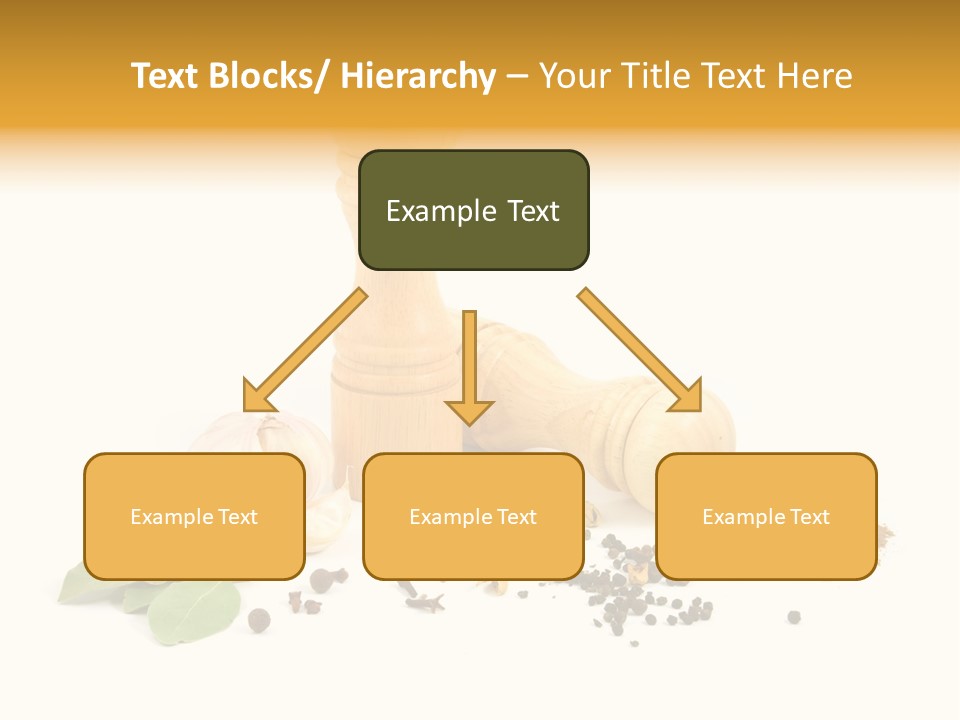 Flavor Seasoning Cardamome PowerPoint Template