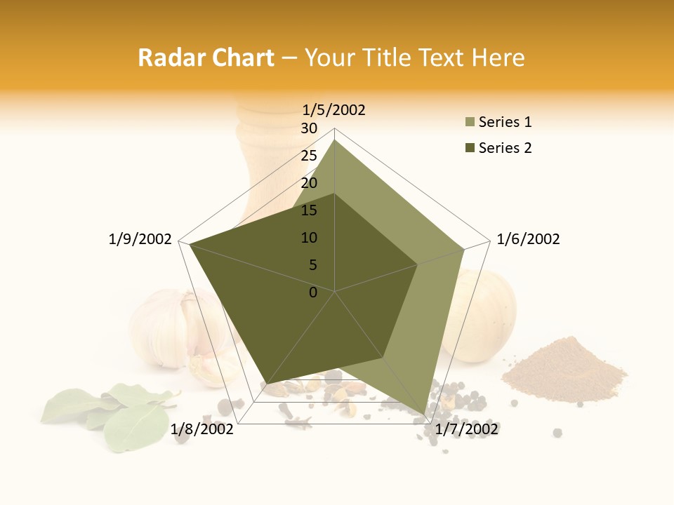 Flavor Seasoning Cardamome PowerPoint Template
