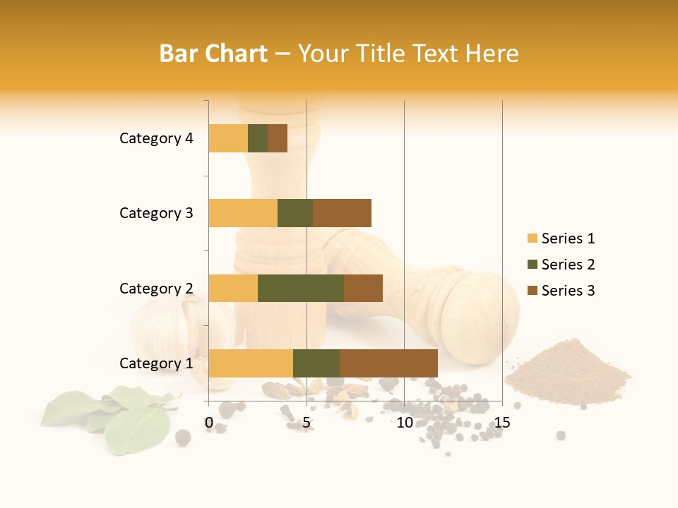 Flavor Seasoning Cardamome PowerPoint Template