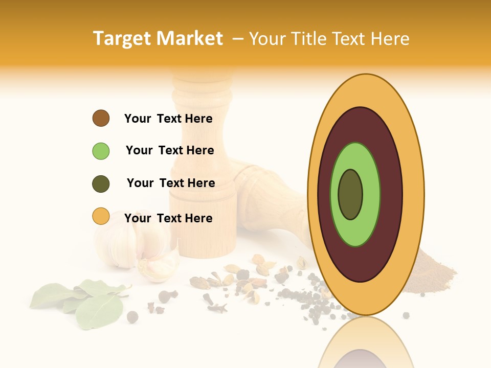 Flavor Seasoning Cardamome PowerPoint Template