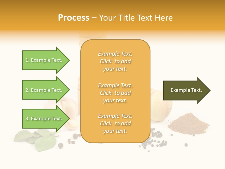 Flavor Seasoning Cardamome PowerPoint Template