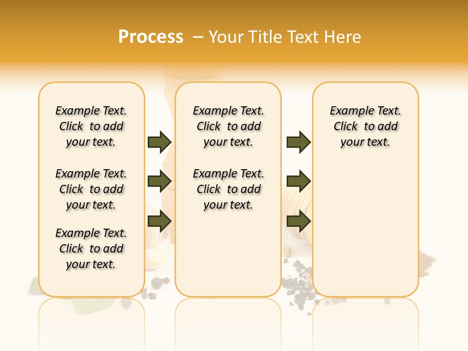 Flavor Seasoning Cardamome PowerPoint Template