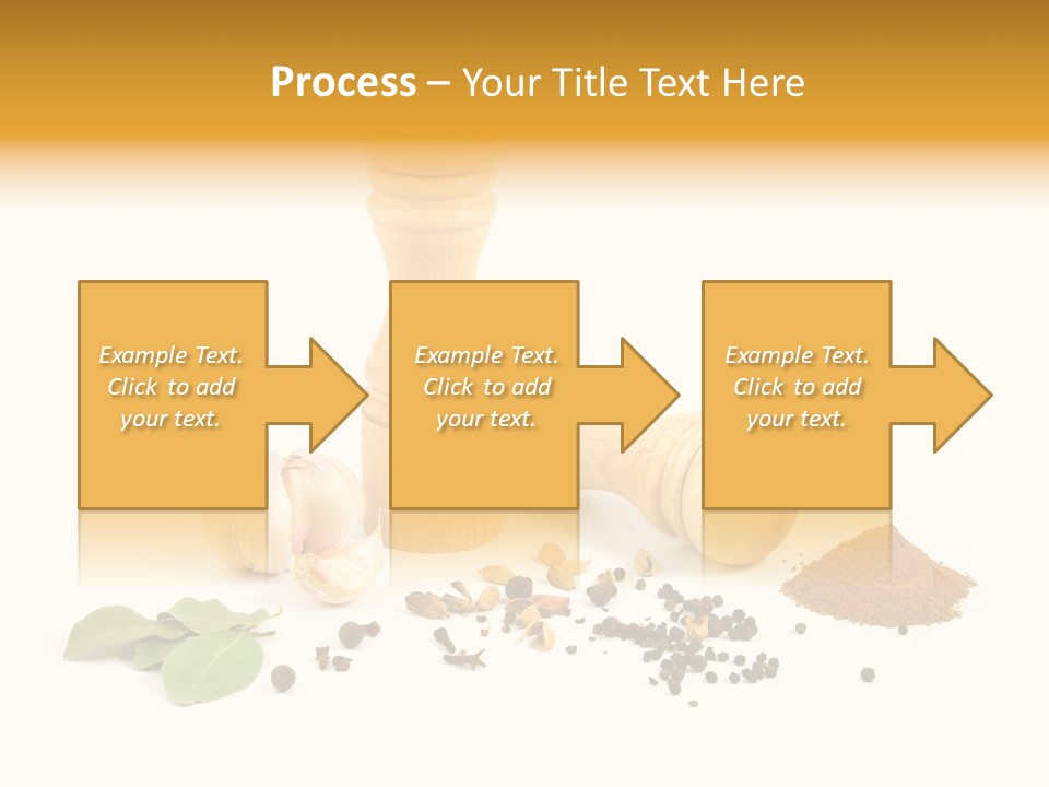 Flavor Seasoning Cardamome PowerPoint Template