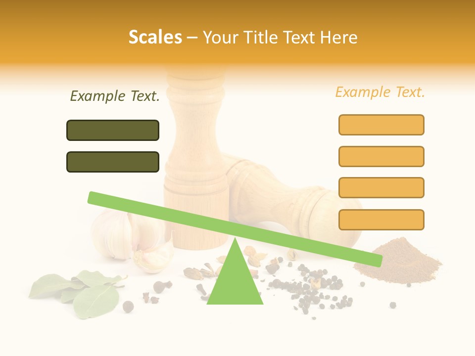 Flavor Seasoning Cardamome PowerPoint Template