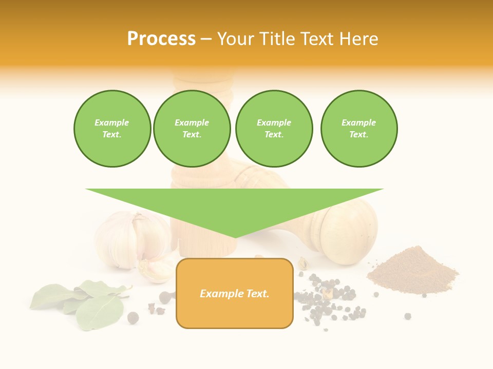 Flavor Seasoning Cardamome PowerPoint Template