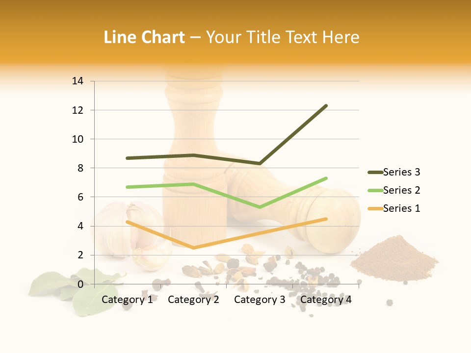 Flavor Seasoning Cardamome PowerPoint Template