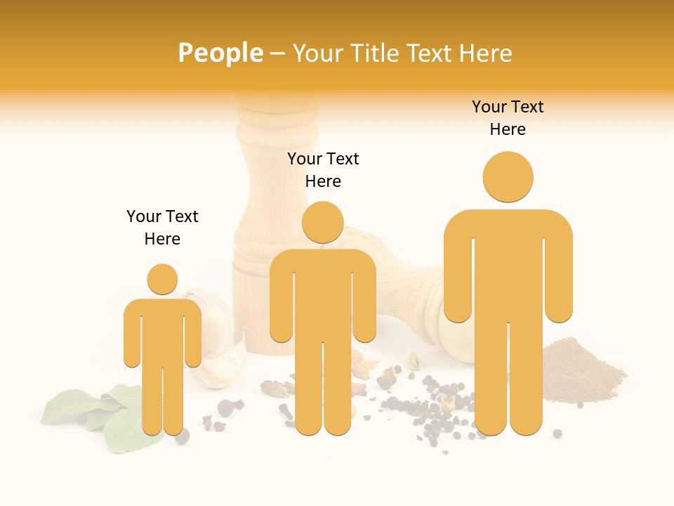 Flavor Seasoning Cardamome PowerPoint Template