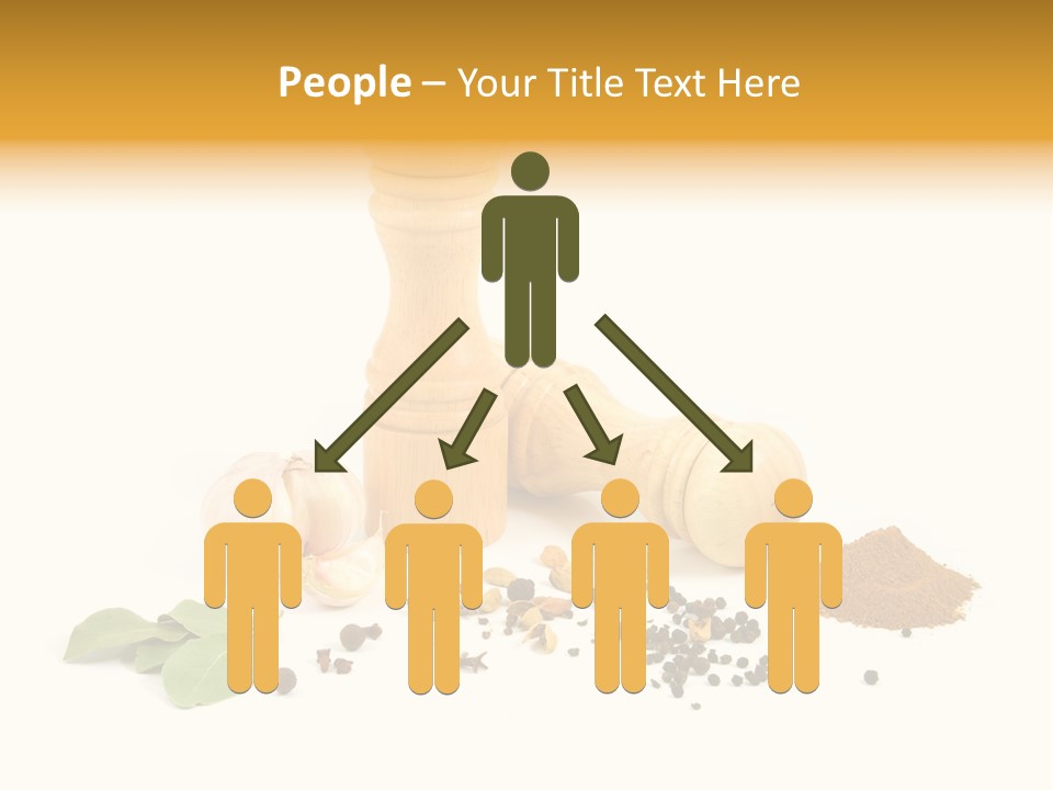 Flavor Seasoning Cardamome PowerPoint Template