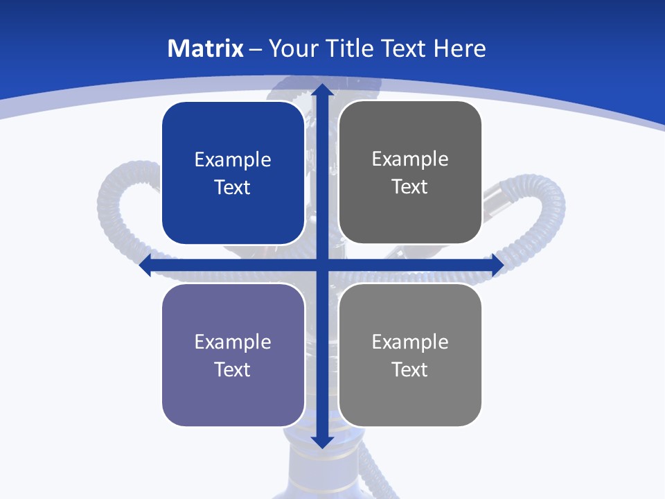 Middle Exhale Intoxicated PowerPoint Template