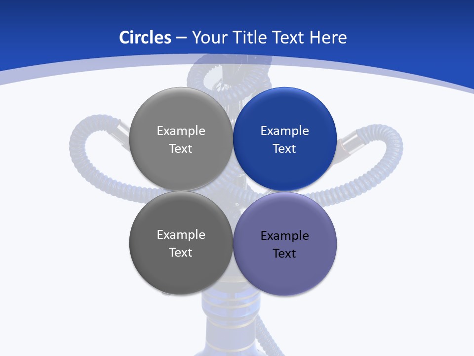 Middle Exhale Intoxicated PowerPoint Template