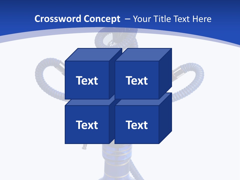 Middle Exhale Intoxicated PowerPoint Template