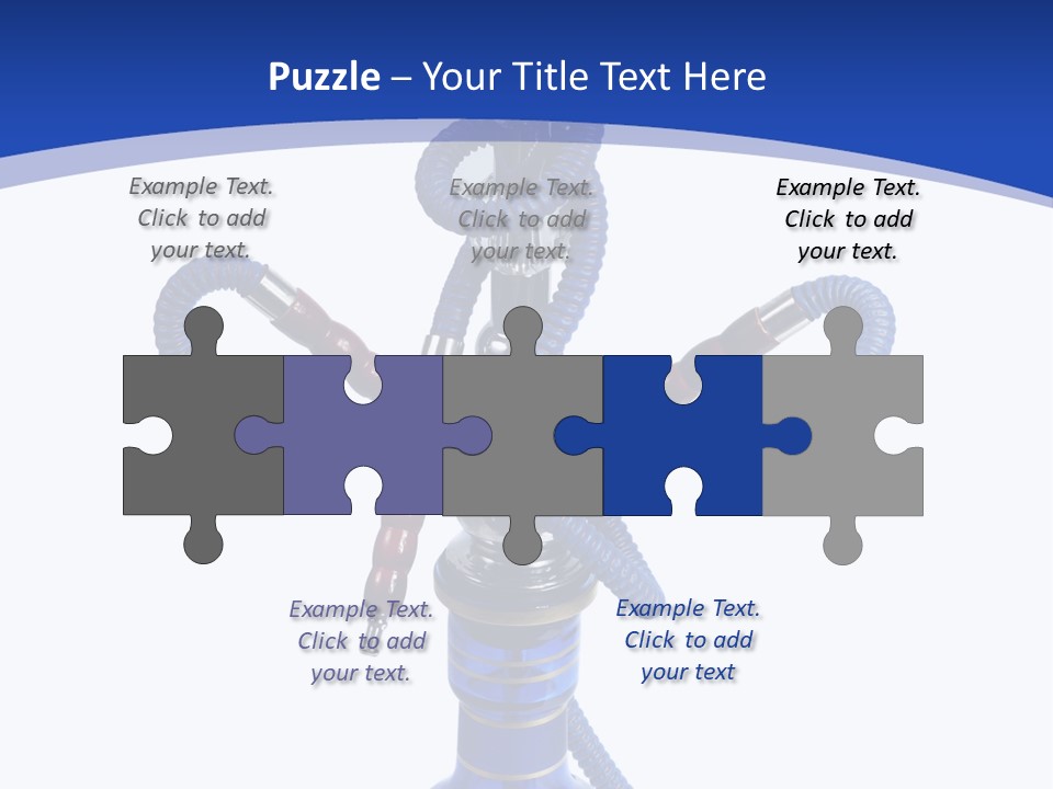 Middle Exhale Intoxicated PowerPoint Template