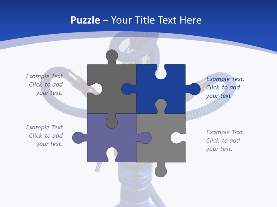 Middle Exhale Intoxicated PowerPoint Template