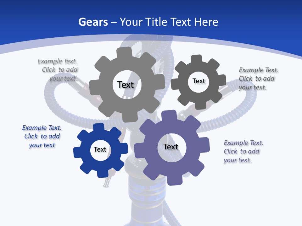 Middle Exhale Intoxicated PowerPoint Template