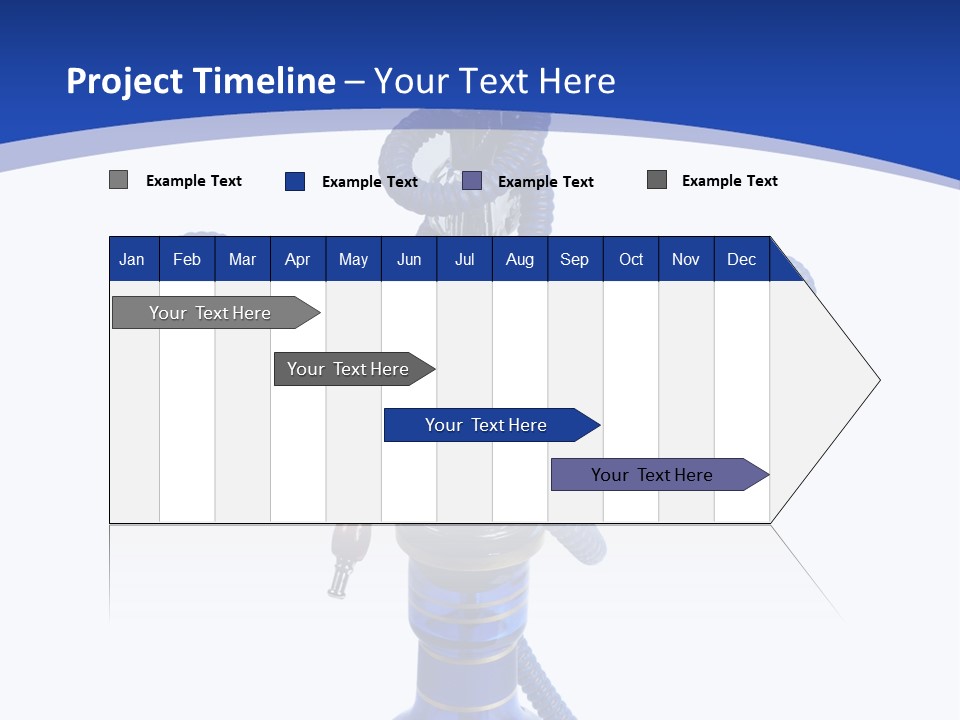 Middle Exhale Intoxicated PowerPoint Template