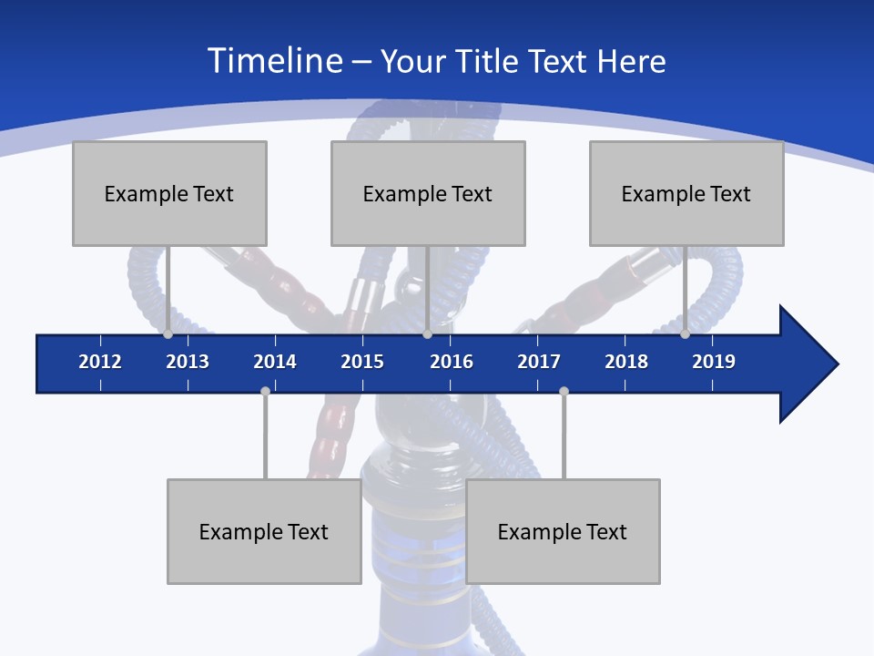 Middle Exhale Intoxicated PowerPoint Template