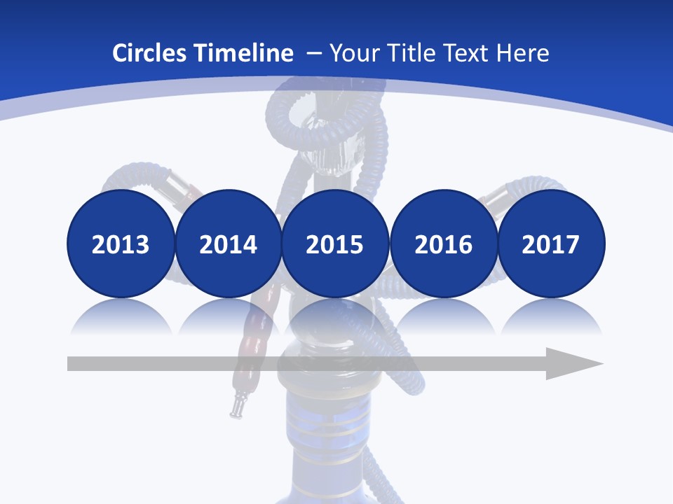 Middle Exhale Intoxicated PowerPoint Template