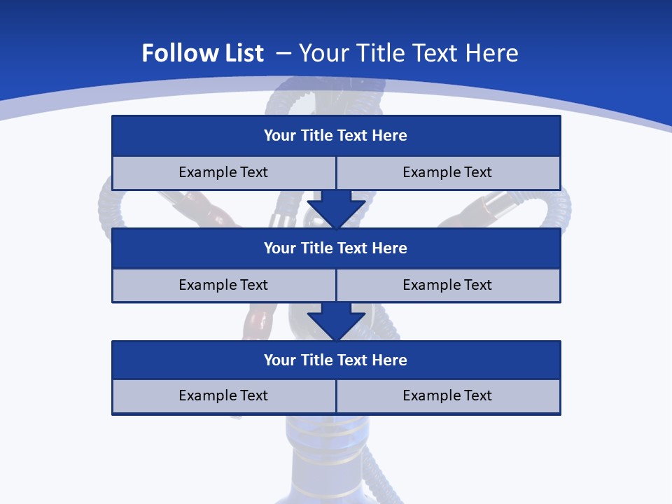 Middle Exhale Intoxicated PowerPoint Template