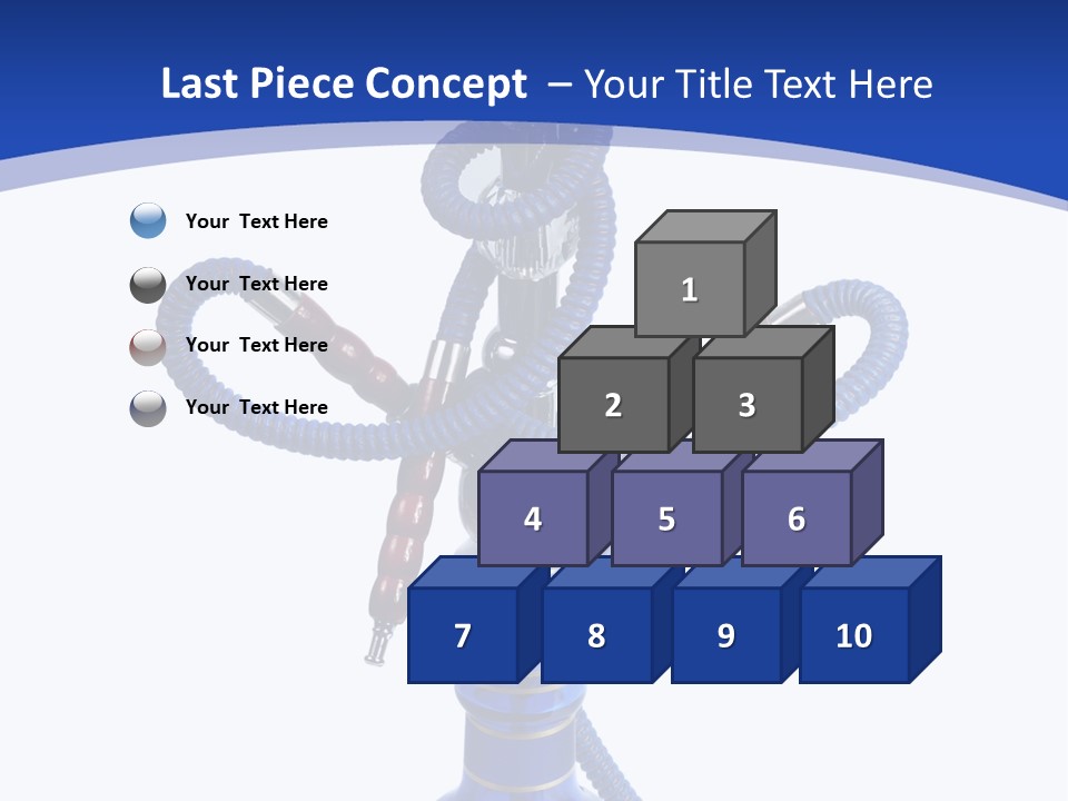 Middle Exhale Intoxicated PowerPoint Template