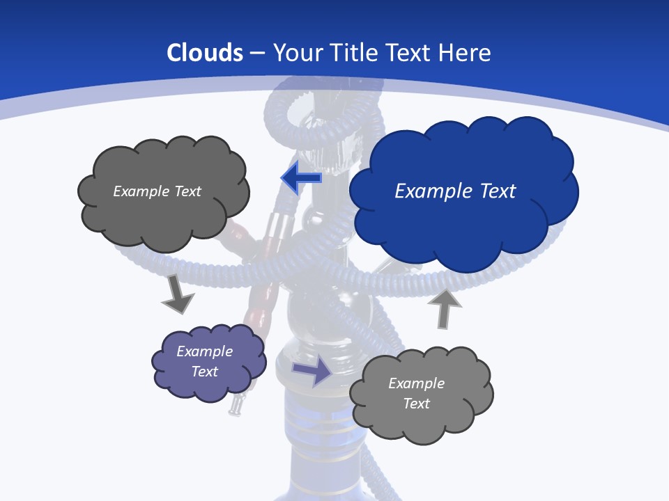 Middle Exhale Intoxicated PowerPoint Template