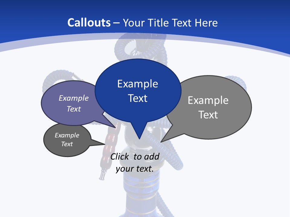 Middle Exhale Intoxicated PowerPoint Template