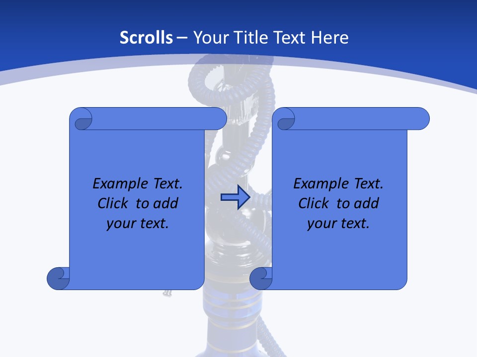 Middle Exhale Intoxicated PowerPoint Template