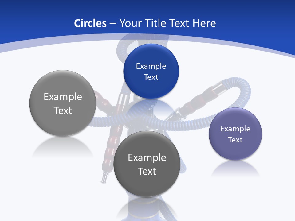Middle Exhale Intoxicated PowerPoint Template