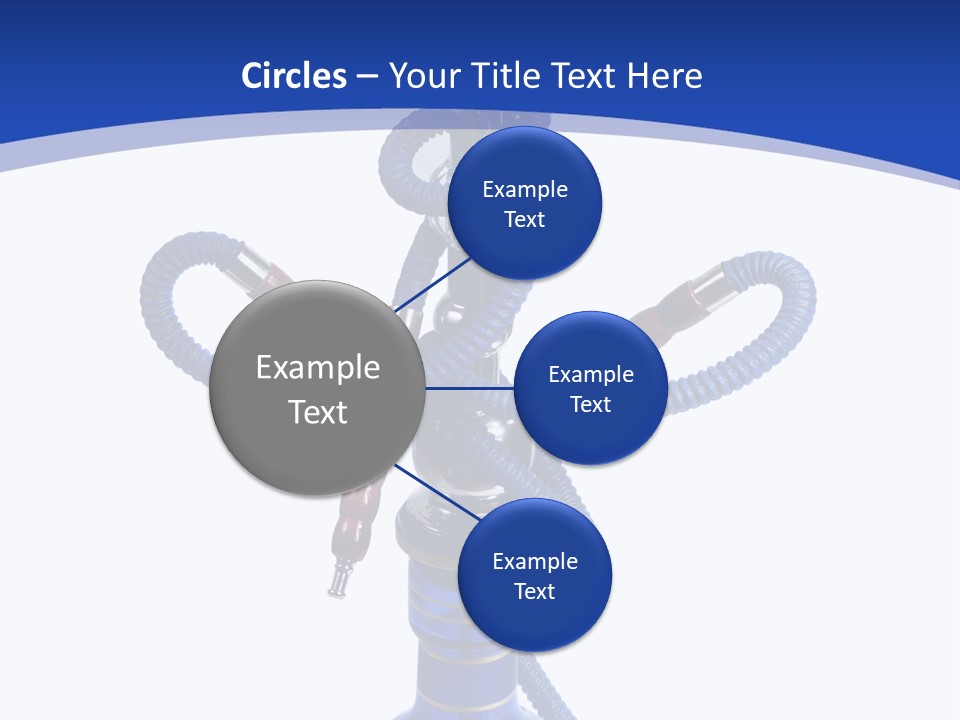 Middle Exhale Intoxicated PowerPoint Template