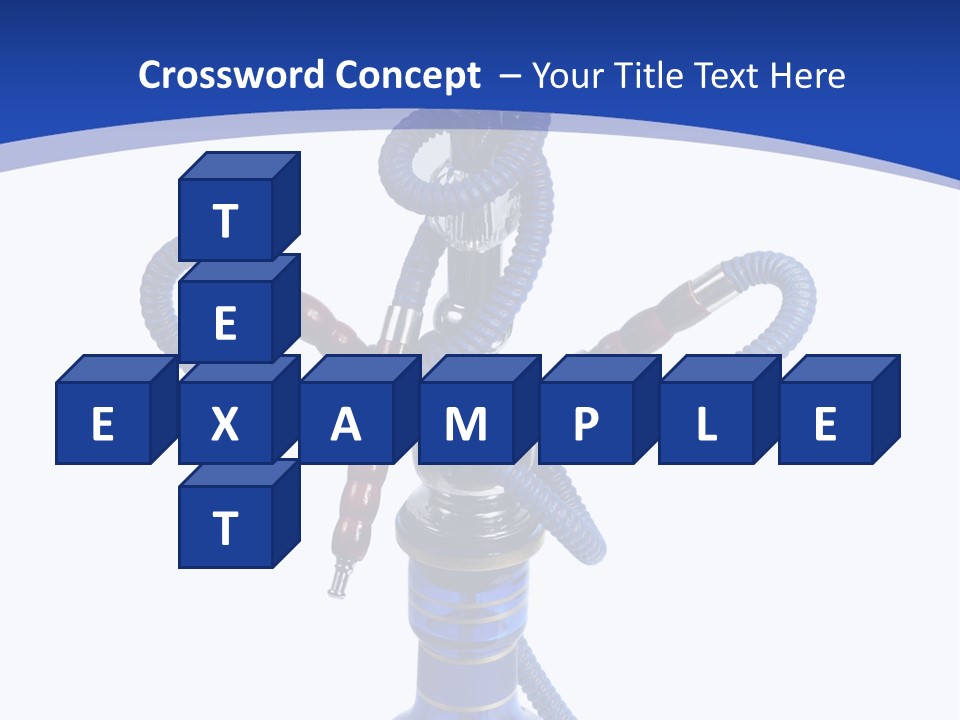 Middle Exhale Intoxicated PowerPoint Template