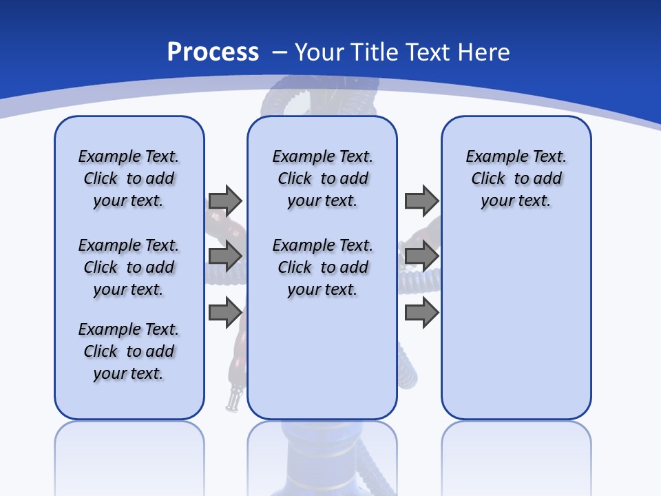 Middle Exhale Intoxicated PowerPoint Template